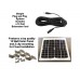 10 Watt Solar Powered Plug and Play Fan Kit