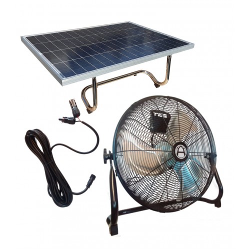 Solar Fan With 100 Watt Solar