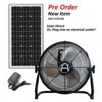 AC DC Solar Fan Kit